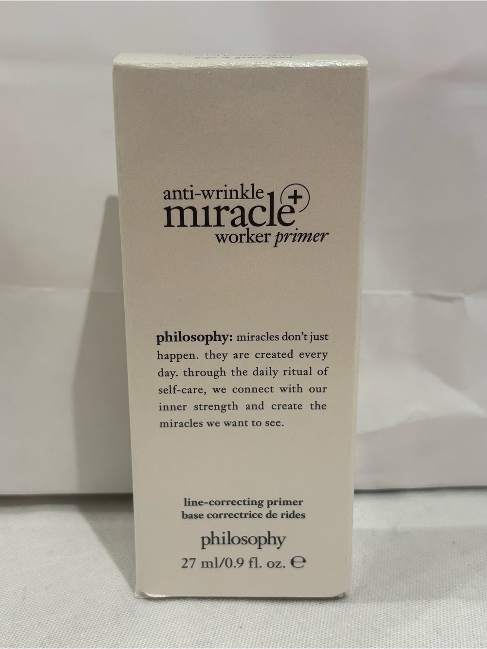 Philosophy Anti-Wrinkle Miracle Worker Primer+ 0.9 oz Line Correcting